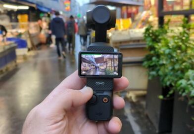 DJI Osmo Pocket handheld vlogging camera market shooting